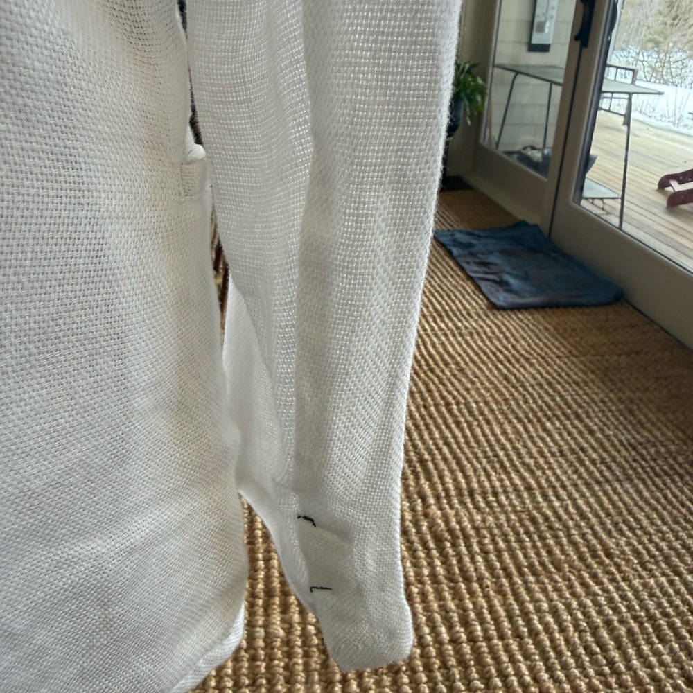 KmRii white linen jacket with distinctive construction, European size 1 - Picture 9 of 16